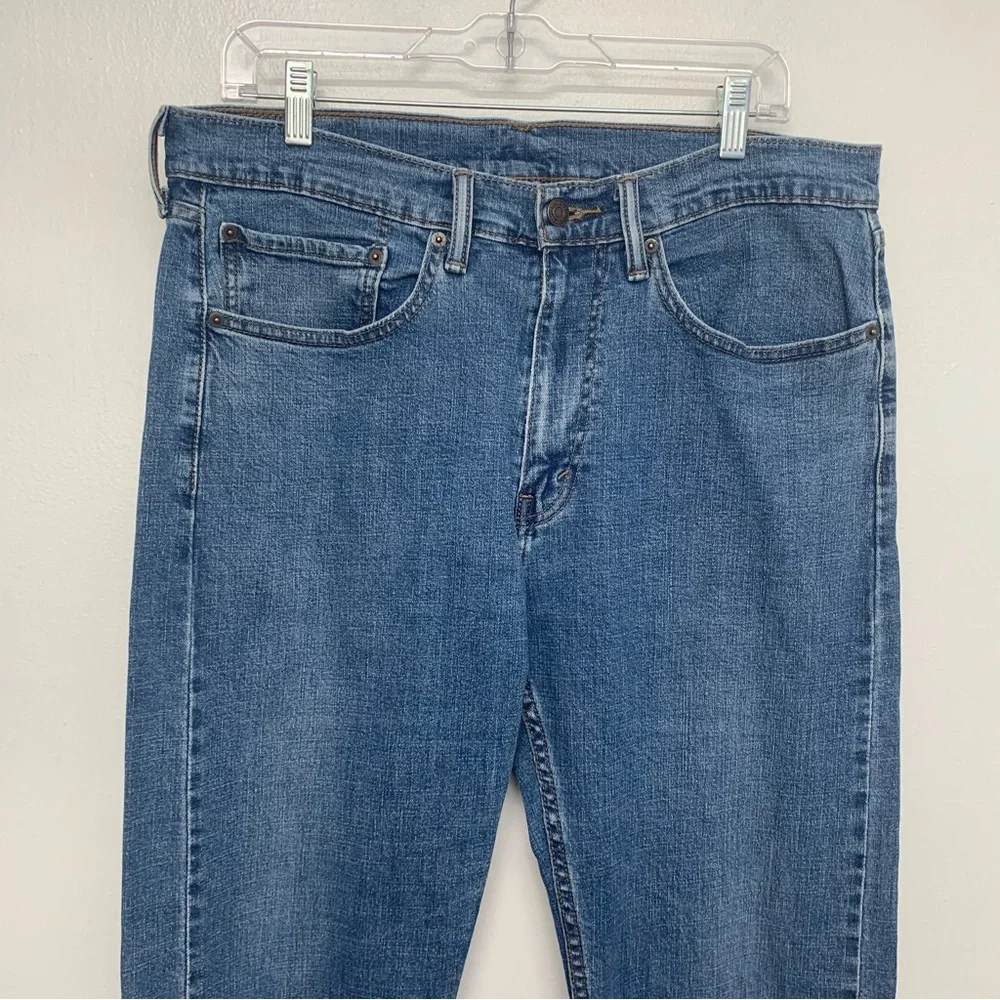 Levis‎ 505 Jeans Men 34 Blue Straight Casual Work Western Classic  Inseam 32